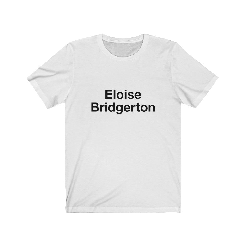 Eloise Unisex Jersey Short Sleeve Tee-1