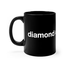 Load image into Gallery viewer, Diamond- Black mug 11oz
