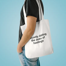 Load image into Gallery viewer, Dating- Cotton Tote Bag
