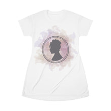 Load image into Gallery viewer, Lady Whistledown- All Over Print T-Shirt Dress
