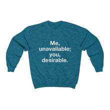 Load image into Gallery viewer, Desirable- Unisex Heavy Blend™ Crewneck Sweatshirt- 2
