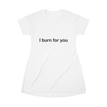 Load image into Gallery viewer, I Burn For You - All Over Print T-Shirt Dress-2
