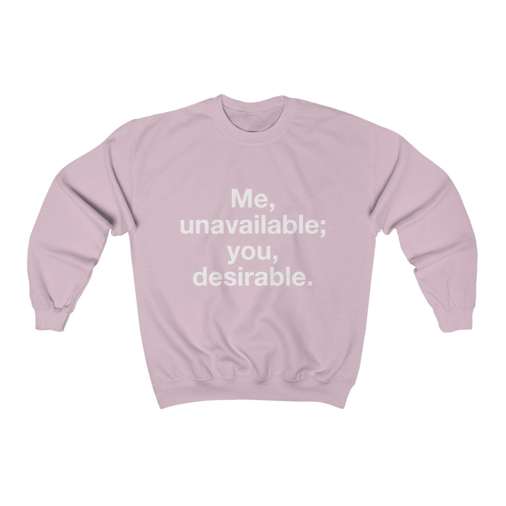 Desirable- Unisex Heavy Blend™ Crewneck Sweatshirt- 2