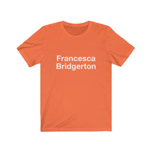 Load image into Gallery viewer, Francesca Unisex Jersey Short Sleeve Tee-2
