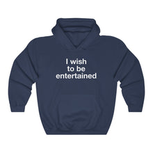 Load image into Gallery viewer, Entertained- Unisex Heavy Blend™ Hooded Sweatshirt
