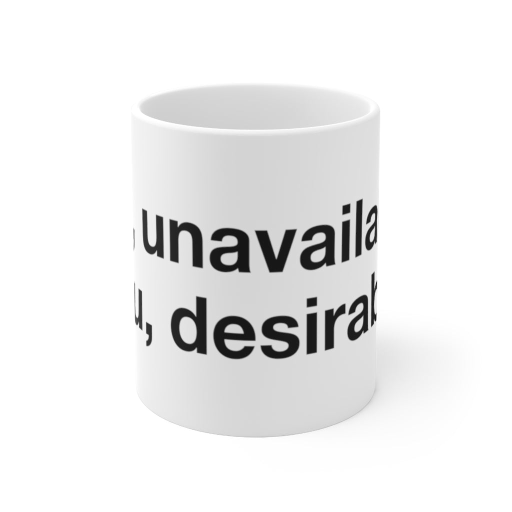 Desirable- Ceramic Mug 11oz- 2