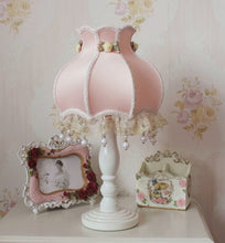 Load image into Gallery viewer, Vintage Pink Lace Lamp
