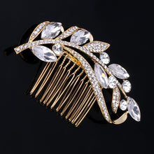 Load image into Gallery viewer, Women&#39;s Gold Hair Comb
