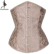 Load image into Gallery viewer, Women&#39;s Underbust Waisttrainer Boned Corset
