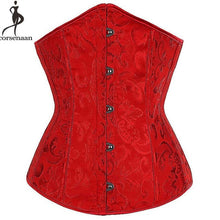 Load image into Gallery viewer, Women&#39;s Underbust Waisttrainer Boned Corset
