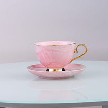 Load image into Gallery viewer, Golden Line Tea Cup with Saucer Sets 250ml
