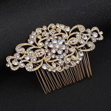 Load image into Gallery viewer, Women&#39;s Gold Hair Comb
