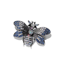 Load image into Gallery viewer, Men&#39;s Morkopela Rhinestone Bee Brooch
