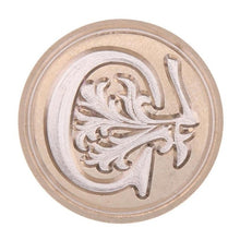 Load image into Gallery viewer, Retro Wood Stamp Head 26 Letter A-z Alphabet Sealing Wax Seal
