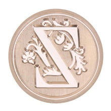 Load image into Gallery viewer, Retro Wood Stamp Head 26 Letter A-z Alphabet Sealing Wax Seal
