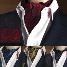 Load image into Gallery viewer, Men&#39;s Vintage Formal Cravat Ascot
