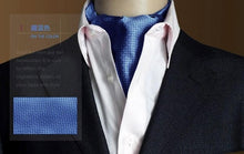 Load image into Gallery viewer, Men&#39;s Vintage Formal Cravat Ascot
