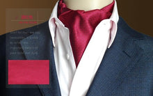 Load image into Gallery viewer, Men&#39;s Vintage Formal Cravat Ascot
