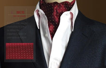 Load image into Gallery viewer, Men&#39;s Vintage Formal Cravat Ascot
