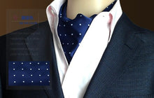 Load image into Gallery viewer, Men&#39;s Vintage Formal Cravat Ascot
