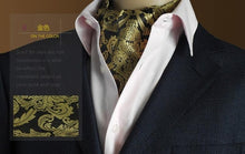 Load image into Gallery viewer, Men&#39;s Vintage Formal Cravat Ascot
