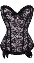 Load image into Gallery viewer, Women&#39;s Mesh Grid Corset
