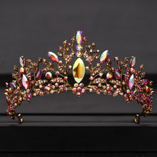 Load image into Gallery viewer, Women&#39;s Vintage Baroque Queen Crown
