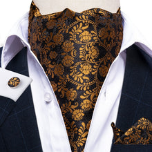 Load image into Gallery viewer, Men&#39;s Paisley Silk Necktie Cravat Tie
