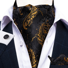 Load image into Gallery viewer, Men&#39;s Paisley Silk Necktie Cravat Tie
