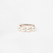 Load image into Gallery viewer, Women&#39;s Double Layer Elegant Simulated Pearl Beads Ring
