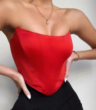 Load image into Gallery viewer, Women&#39;s Off Shoulder Velvet Corset
