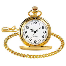 Load image into Gallery viewer, Luxury Smooth Silver Pendant Pocket Watch
