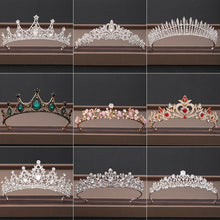 Load image into Gallery viewer, Women&#39;s Crown Baroque Headpiece
