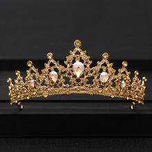 Load image into Gallery viewer, Women&#39;s Crown Baroque Headpiece
