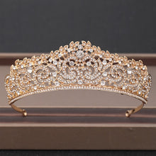 Load image into Gallery viewer, Women&#39;s Crown Baroque Headpiece
