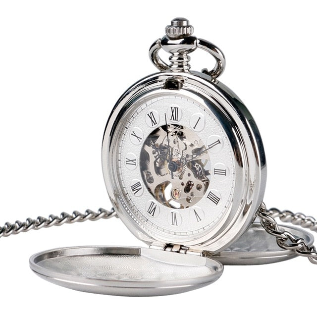 Smooth Mechanical Pocket Watch