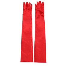 Load image into Gallery viewer, Women&#39;s Evening Party Formal Gloves Solid Color Satin
