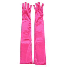 Load image into Gallery viewer, Women&#39;s Evening Party Formal Gloves Solid Color Satin
