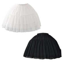 Load image into Gallery viewer, Women&#39;s Fish-bone Short Carmen Slip Liner Adjustable Petticoat Skirt
