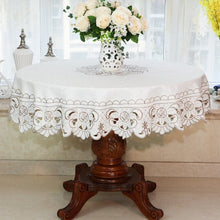 Load image into Gallery viewer, New Lace Tablecloth Pastoral Round Tablecloth
