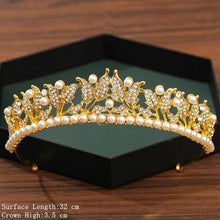 Load image into Gallery viewer, Women&#39;s Crown and Tiara Hairs Accessories
