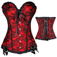 Load image into Gallery viewer, Women&#39;s Plus Size Lace Corsets
