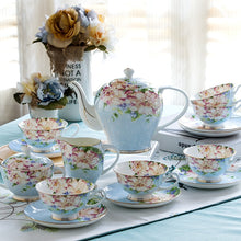 Load image into Gallery viewer, Delicate Bone China Tea Set
