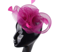 Load image into Gallery viewer, Women&#39;s Fashion Tulle Hair Fascinator Hat
