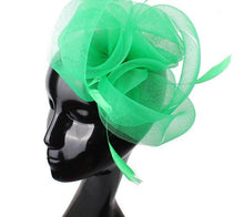 Load image into Gallery viewer, Women&#39;s Fashion Tulle Hair Fascinator Hat
