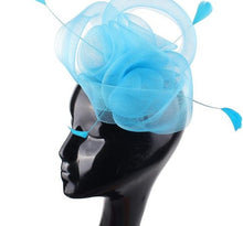 Load image into Gallery viewer, Women&#39;s Fashion Tulle Hair Fascinator Hat
