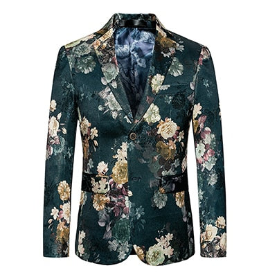 Men's Floral Luxury Jacket