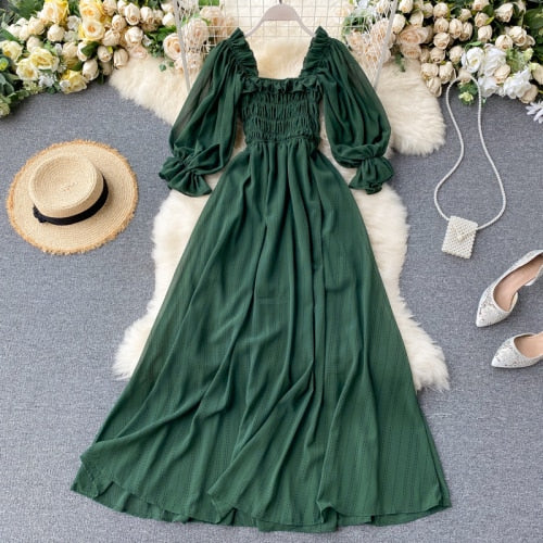 Women's Beach Chiffon Long Dress