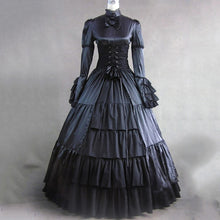 Load image into Gallery viewer, Women&#39;s Vintage Ruffles Dress
