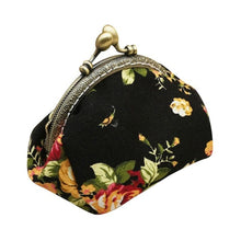 Load image into Gallery viewer, Women&#39;s Lady Retro Vintage Flower Small Wallet
